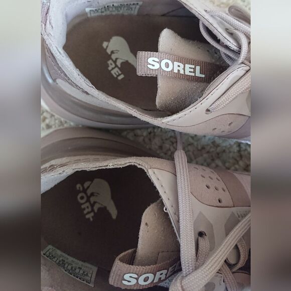 Sorel Kinetic Rush sneakers in mauve size 7.5 - Picture 8 of 12